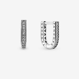 U-shaped Hoop Earrings Pandora